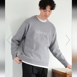 Global Work Men's Gray Genial Sweater Size XL